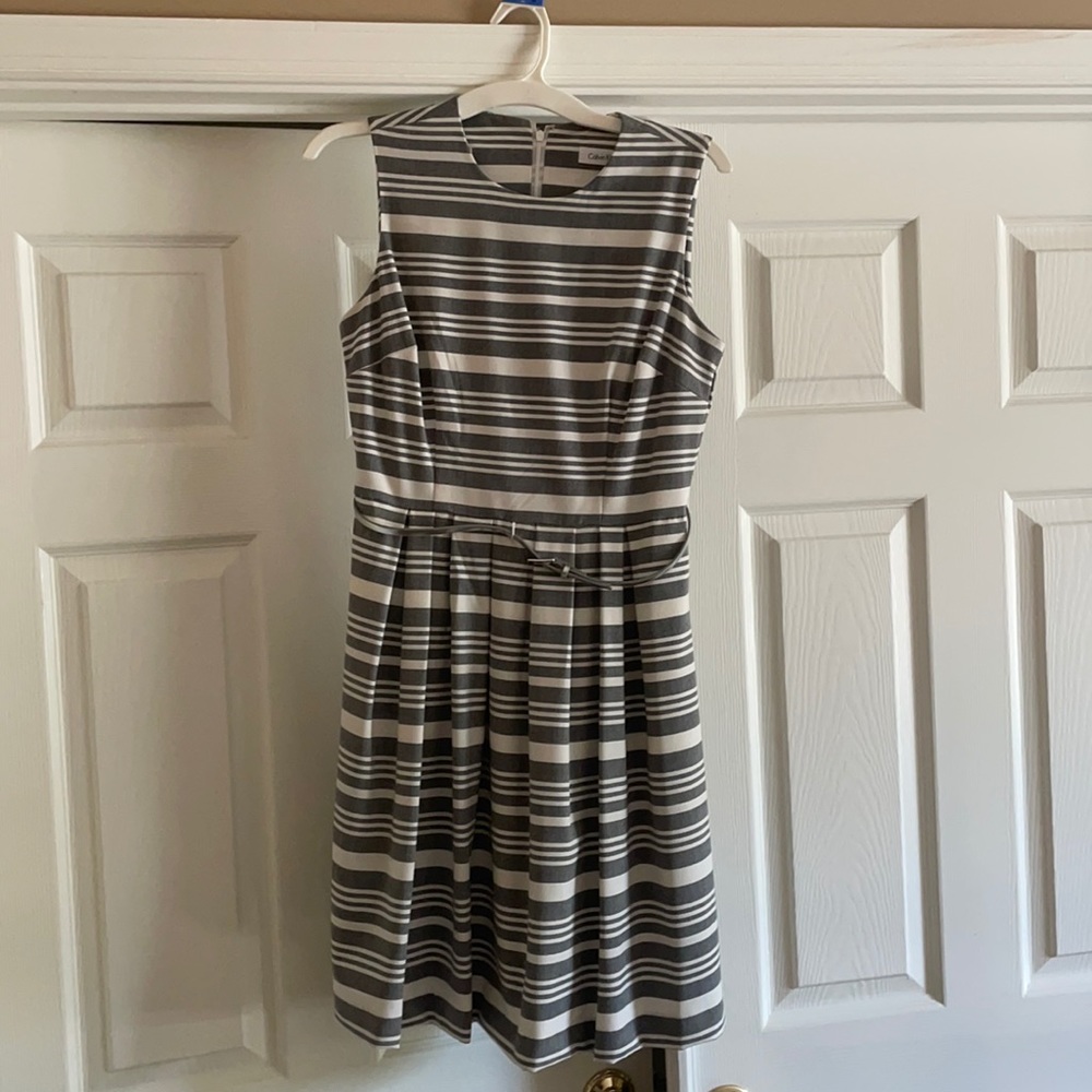 Calvin Klein Striped Dress